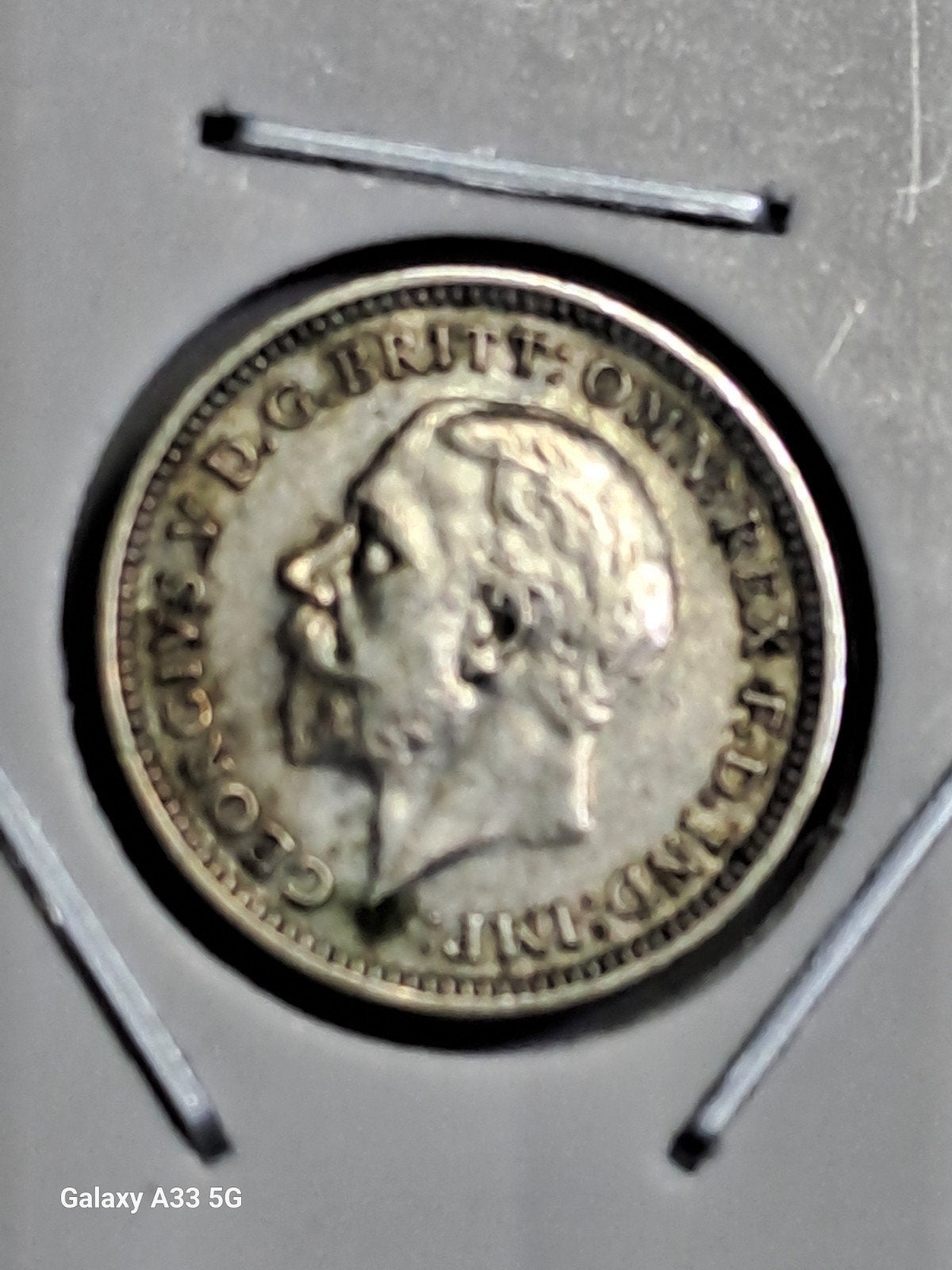 Royaume-Uni- George V - 3 pence 1935, Enlèvement ou Envoi, Argent
