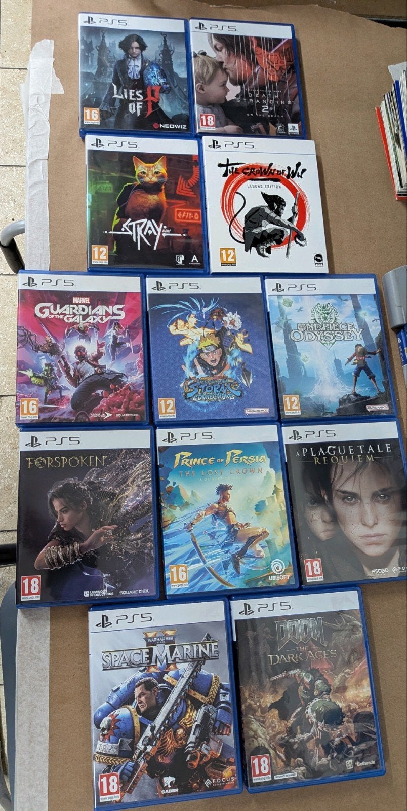Jeux PS5, Enlèvement ou Envoi