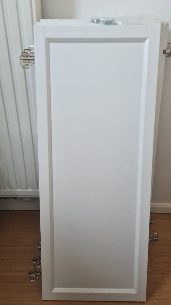 IKEA Oxberg porte pour BILLY (blanc) x10, Huis en Inrichting, Kasten | Boekenkasten, Ophalen, Minder dan 50 cm, Zo goed als nieuw