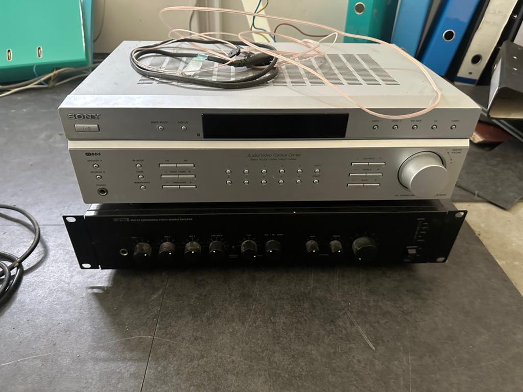 Versterker en tuner, Ophalen, Zo goed als nieuw, Sony