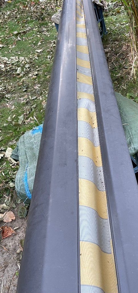 Zonneluifel elektrisch B 4m- uitval 2,5/3m, Tuin en Terras, Ophalen, Gebruikt, Elektrisch, 150 tot 300 cm