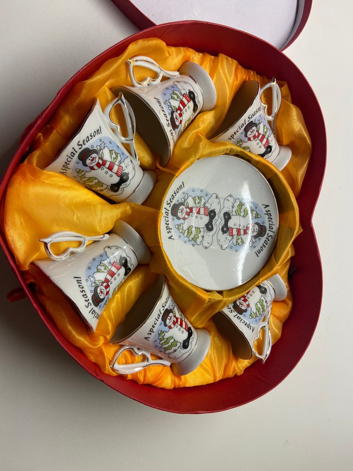 Kerst servies, Ophalen of Verzenden, Zo goed als nieuw