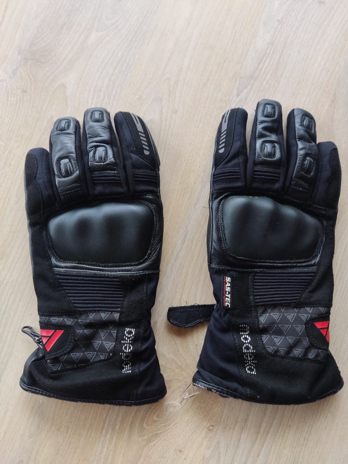 Modeka motorhandschoenen 12/3XL goede staat, Motoren, Kleding | Motorkleding, Ophalen of Verzenden, Tweedehands, Handschoenen