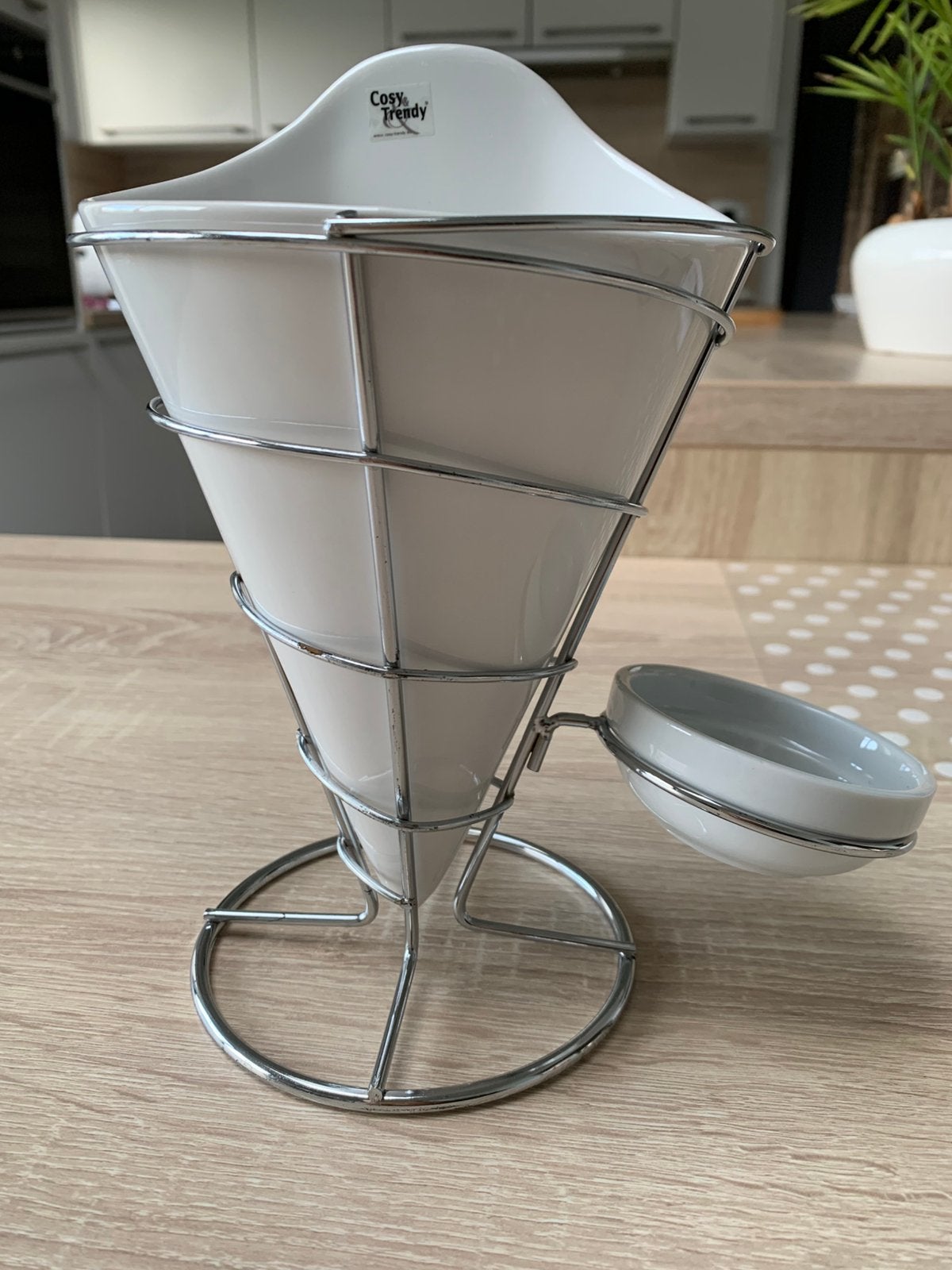 porseleinen frietzak, Ophalen, Overige merken, Nieuw, Kom(men)