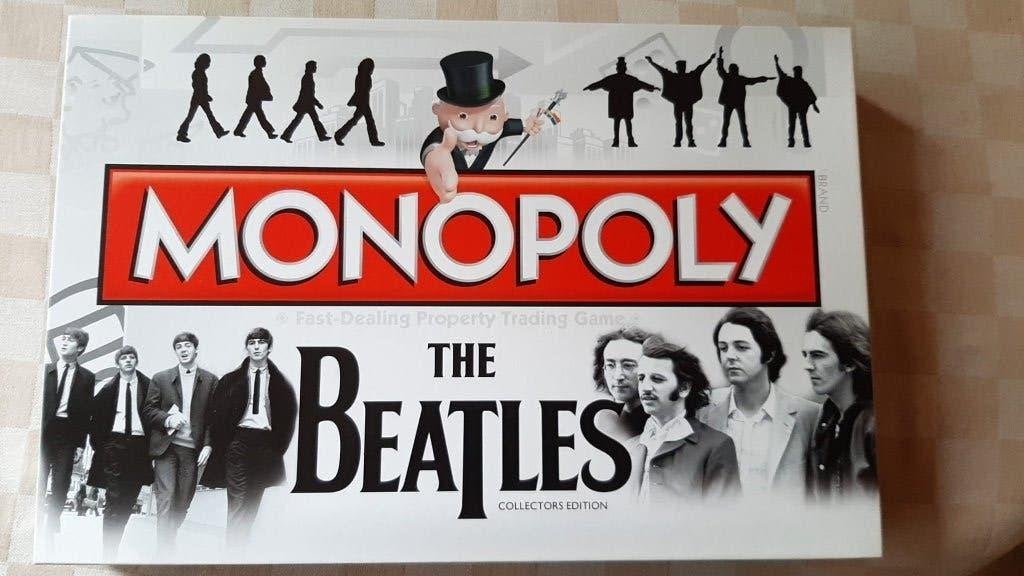 bordspel nieuw Monopoly The Beatles collectors Monopolie, Een of twee spelers, Ophalen of Verzenden, Nieuw, Monopoly