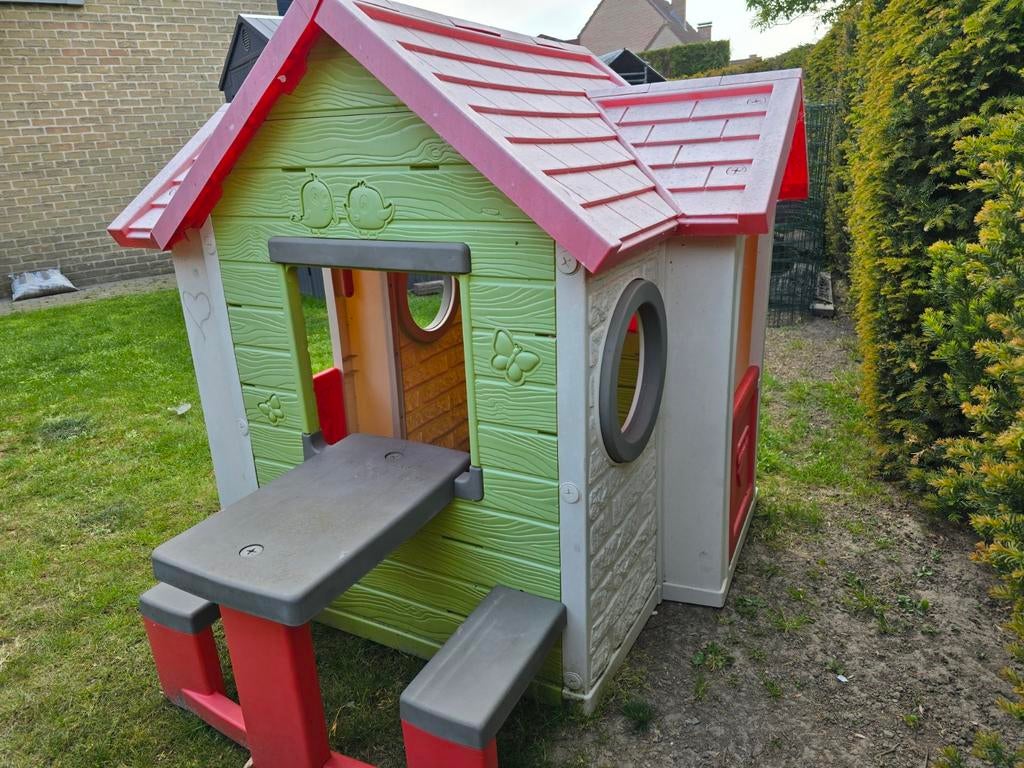 Speelhuisje Smoby, Ophalen