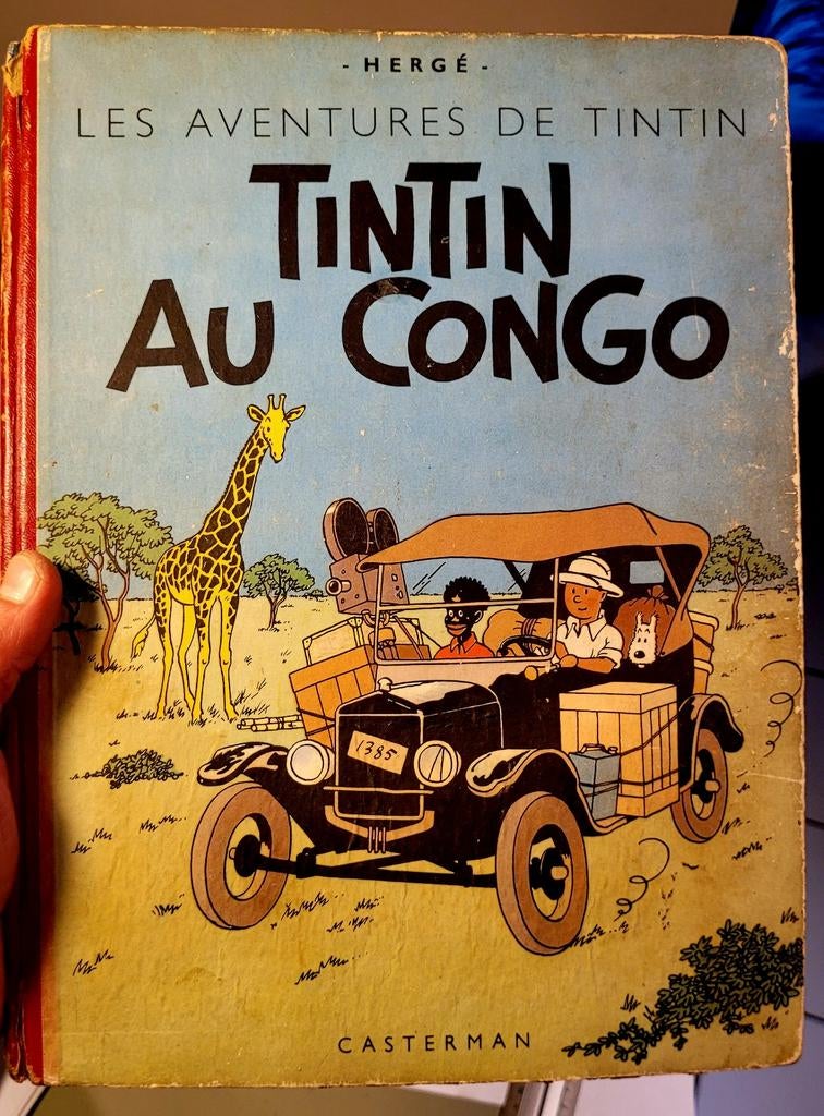 Album Tintin au Congo - Édition Originale 1447, Boeken, Ophalen