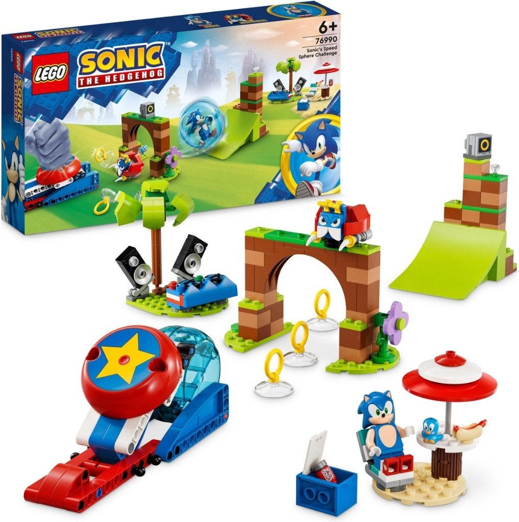 LEGO Sonic the Hedgehog Sonics Supersnelle Uitdaging, Compleet, Overige thema's, Lego, Accessoire