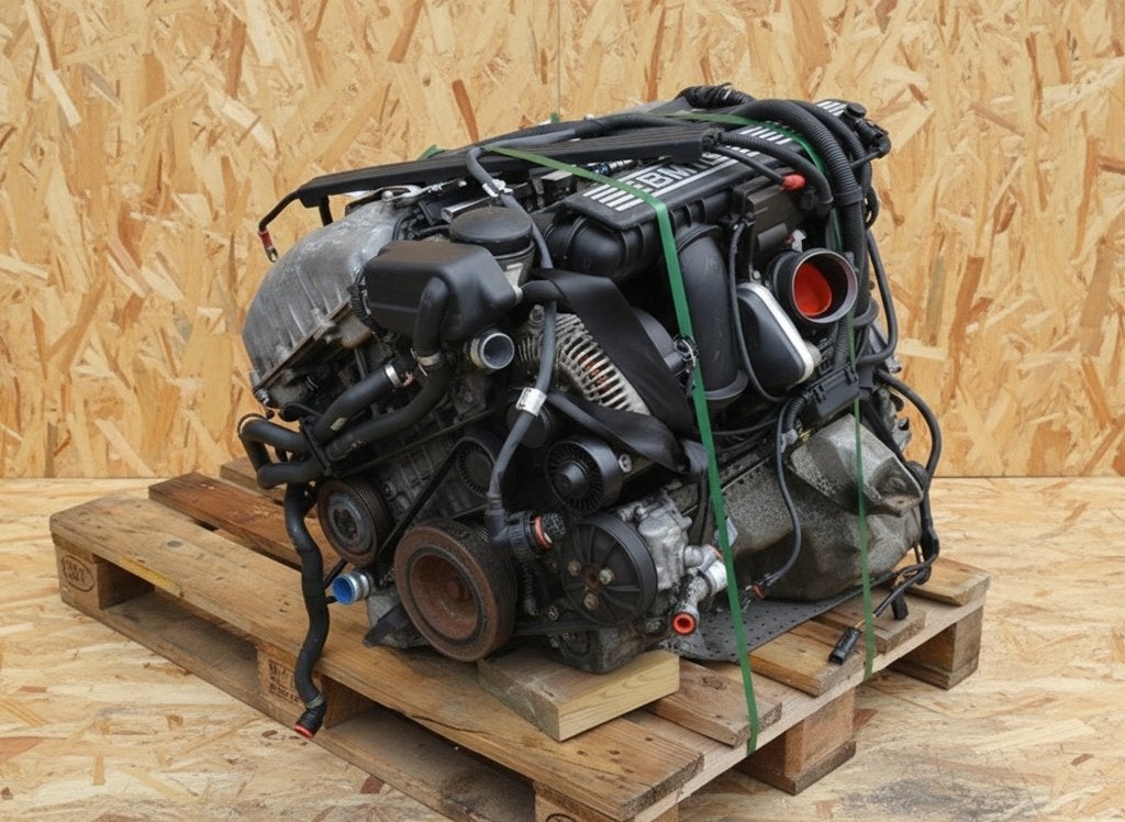 Moteur N52B30A Complet E65, E66, E67 X3 E63 BMW, Envoi, Utilisé, Skoda