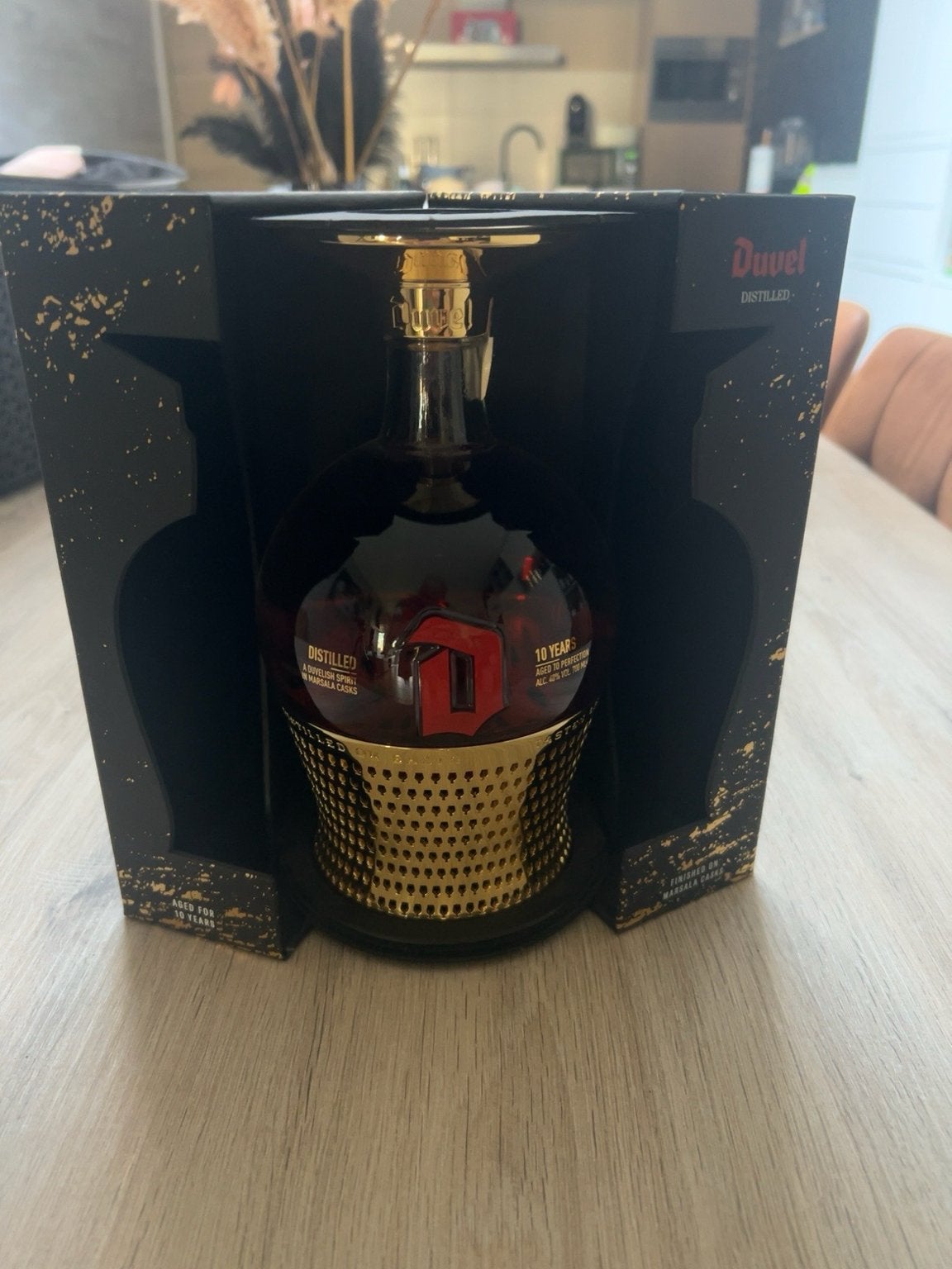 Duvel Distilled 10 Years – Marsala Finish (2023), Verzamelen, Ophalen, Zo goed als nieuw