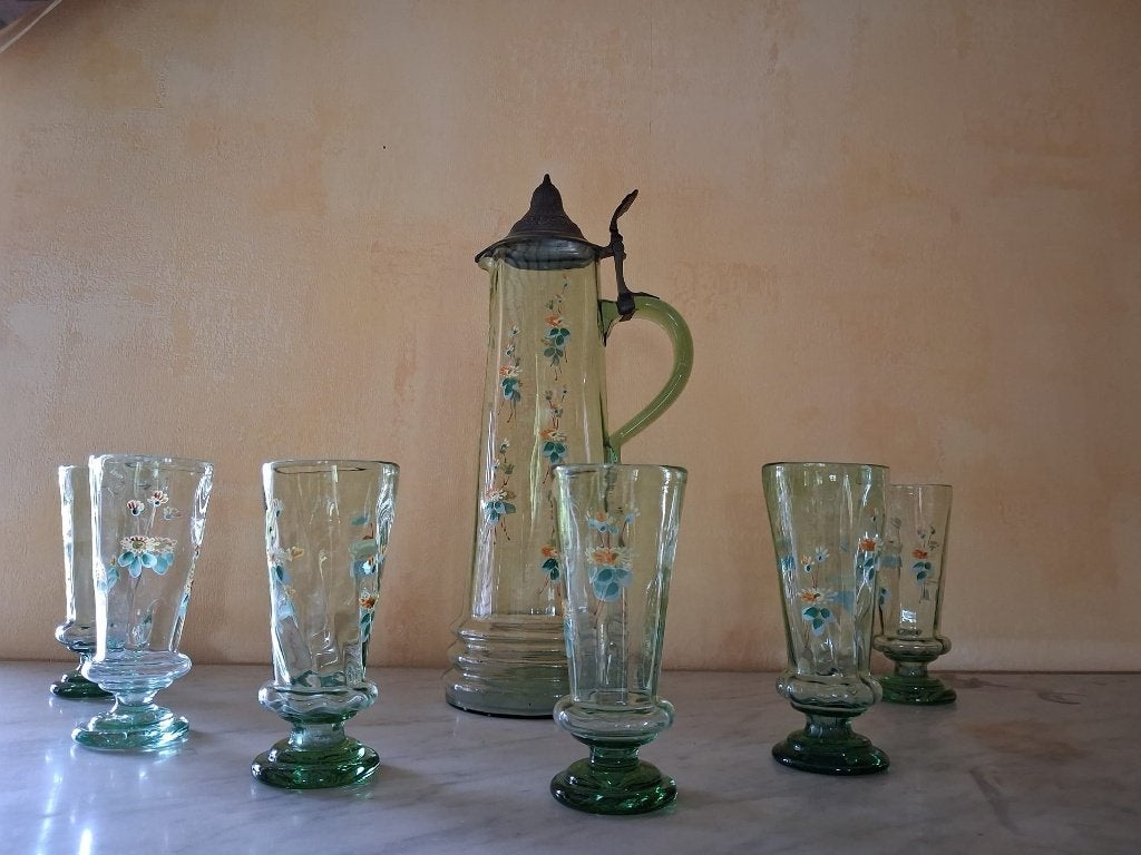 SERVICE A VERRE ANCIEN, Antiquités & Art, Enlèvement