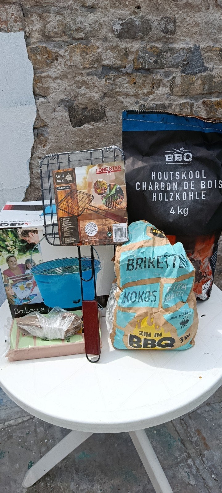 Set de barbecue complet, Enlèvement