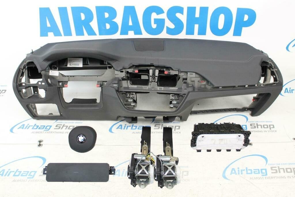 Airbag kit Tableau de bord M couture blanc BMW X4 G02, Enlèvement ou Envoi, Utilisé