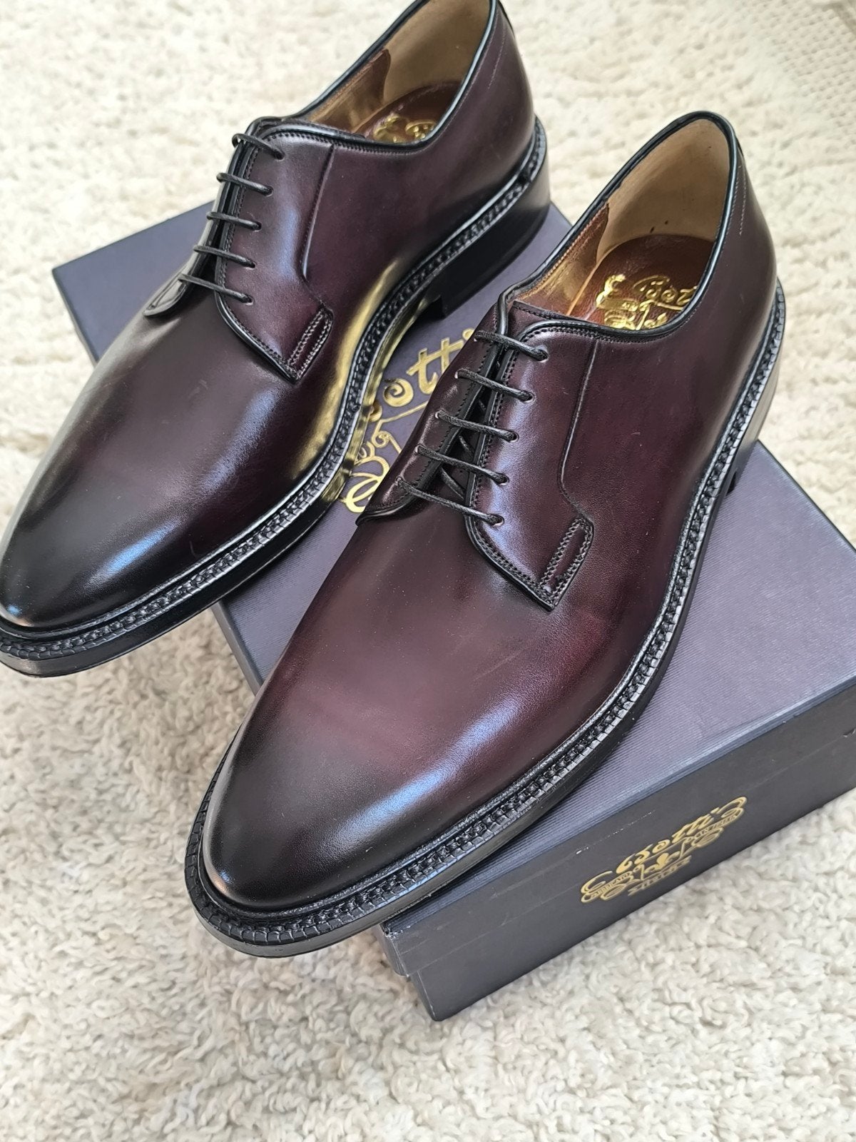 Chaussures Botti, Neuf, Enlèvement ou Envoi, Autres couleurs, Chaussures à lacets