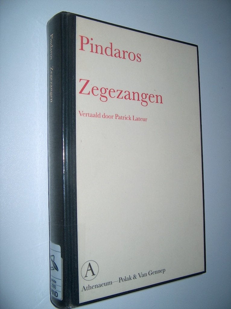 Pindaros - Zegezangen - Baskerville Serie, Boeken, Gelezen, Ophalen of Verzenden, Pindaros, Eén auteur