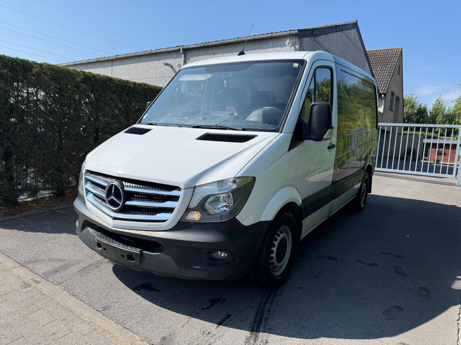 Mercedes sprinter euro 6, Auto's, Achterwielaandrijving, 4 cilinders, Wit, Mercedes-Benz