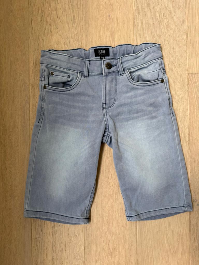 S-One It korte jeans - maat 140 - zeer goede staat!, Kinderen en Baby's, Kinderkleding | Maat 140, Ophalen of Verzenden, Zo goed als nieuw