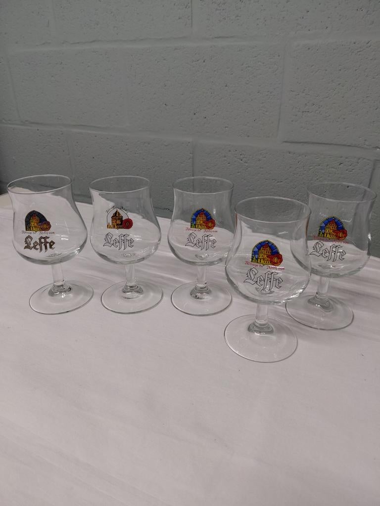 Verres à bière Leffe authentiques, Enlèvement