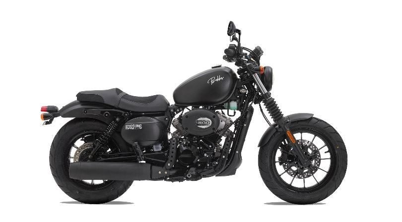 HYOSUNG AQUILA GV 125 S BOBBER zwarte editie 2026, Motoren, 2 cilinders, Nieuw, Chopper, Bedrijf