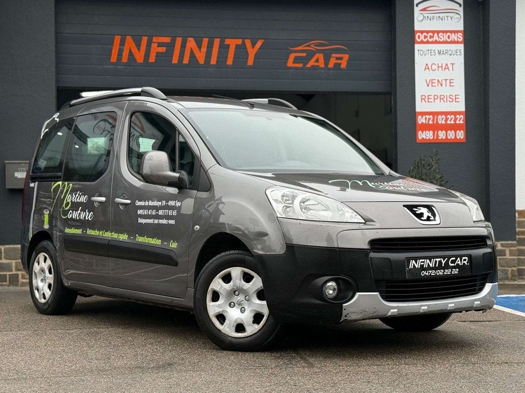 Peugeot Partner Partner Tepee 1.6HDi Premium°embrayage prob, Auto's, Peugeot, Bedrijf, Te koop, Partner Tepee, ABS, Airbags, Boordcomputer