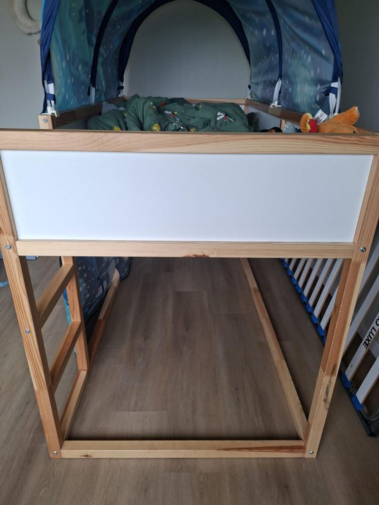 Ikea kura hoogslaper, Ophalen, Hoogslaper