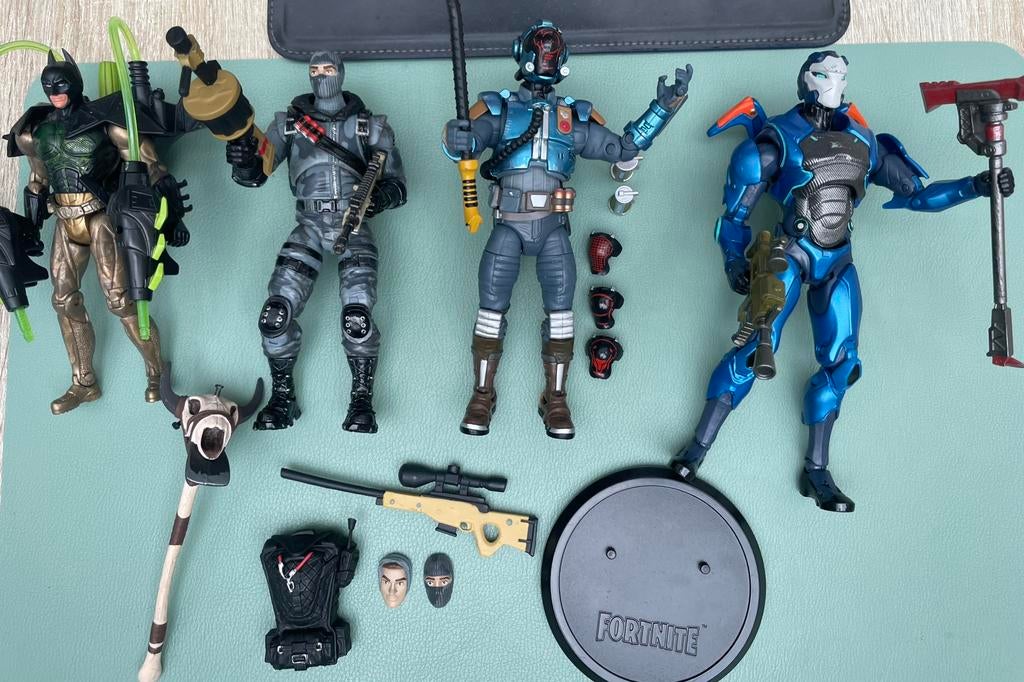 Batman en Fortnite figuren, Enlèvement ou Envoi, Comme neuf
