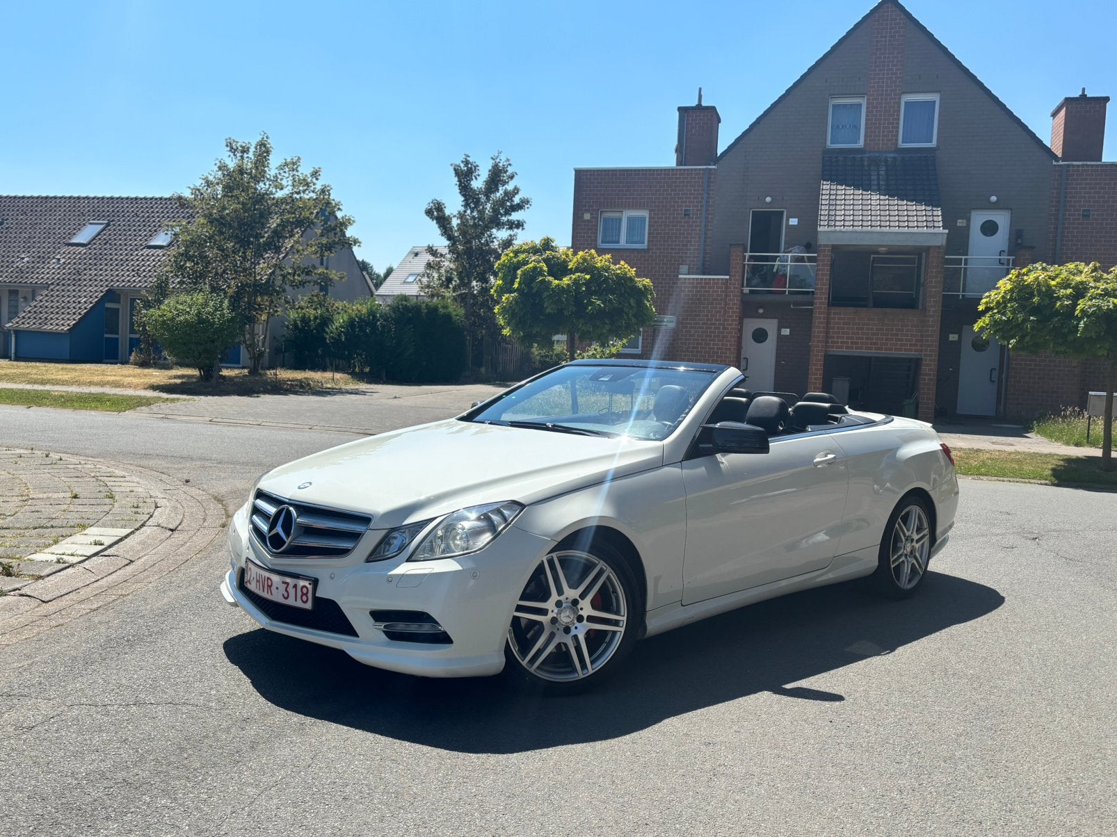 Mercedes-benz E250d Cabrio Automaat, Auto's, Euro 5, Cabriolet, Bedrijf, Te koop