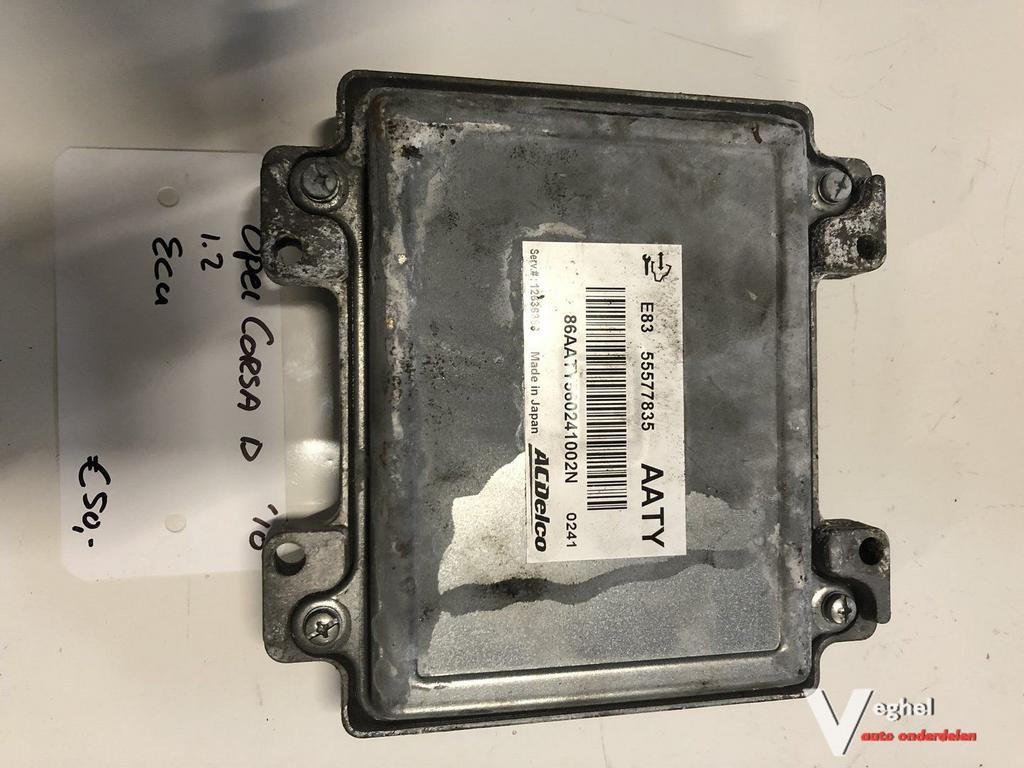 Opel Corsa D 1.2 16v 2010  ECU, Gebruikt, -, -, Ophalen of Verzenden