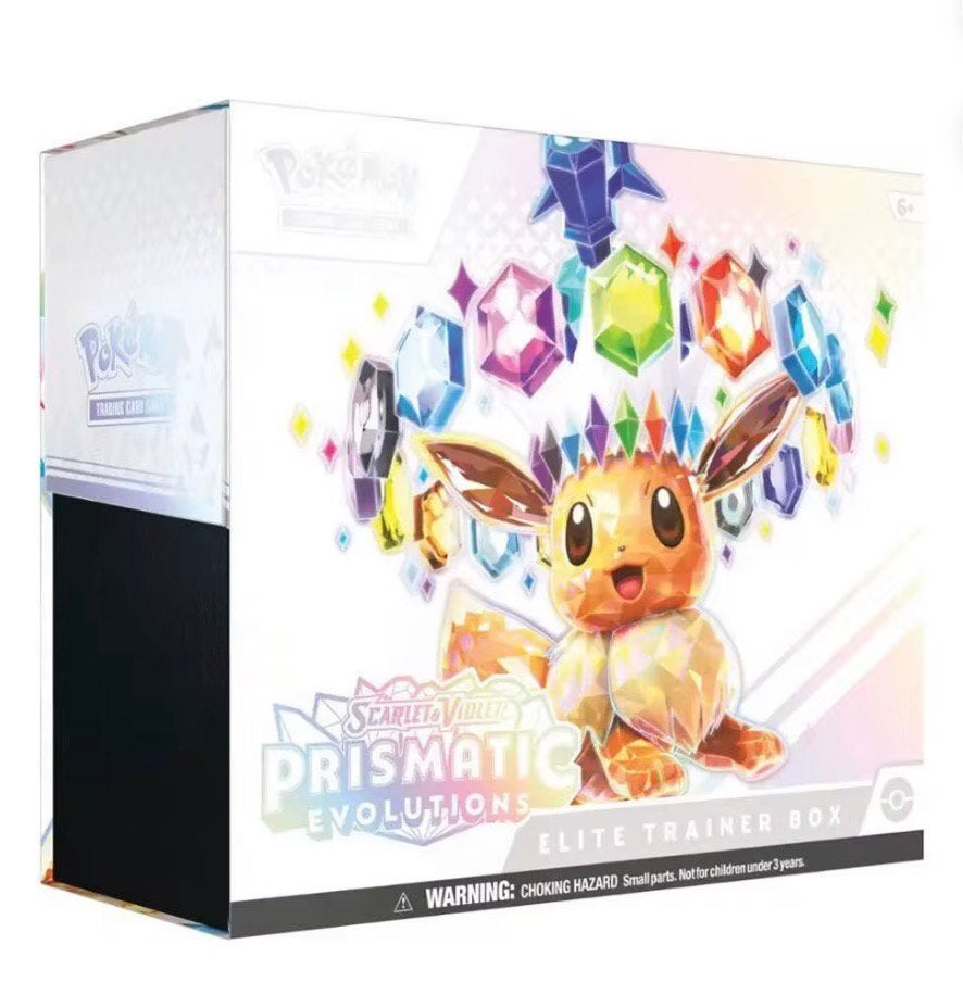 Pokémon Prismatic Evolutions(ETB) |Factory Sealed |Brand New, Envoi, Neuf, Booster box
