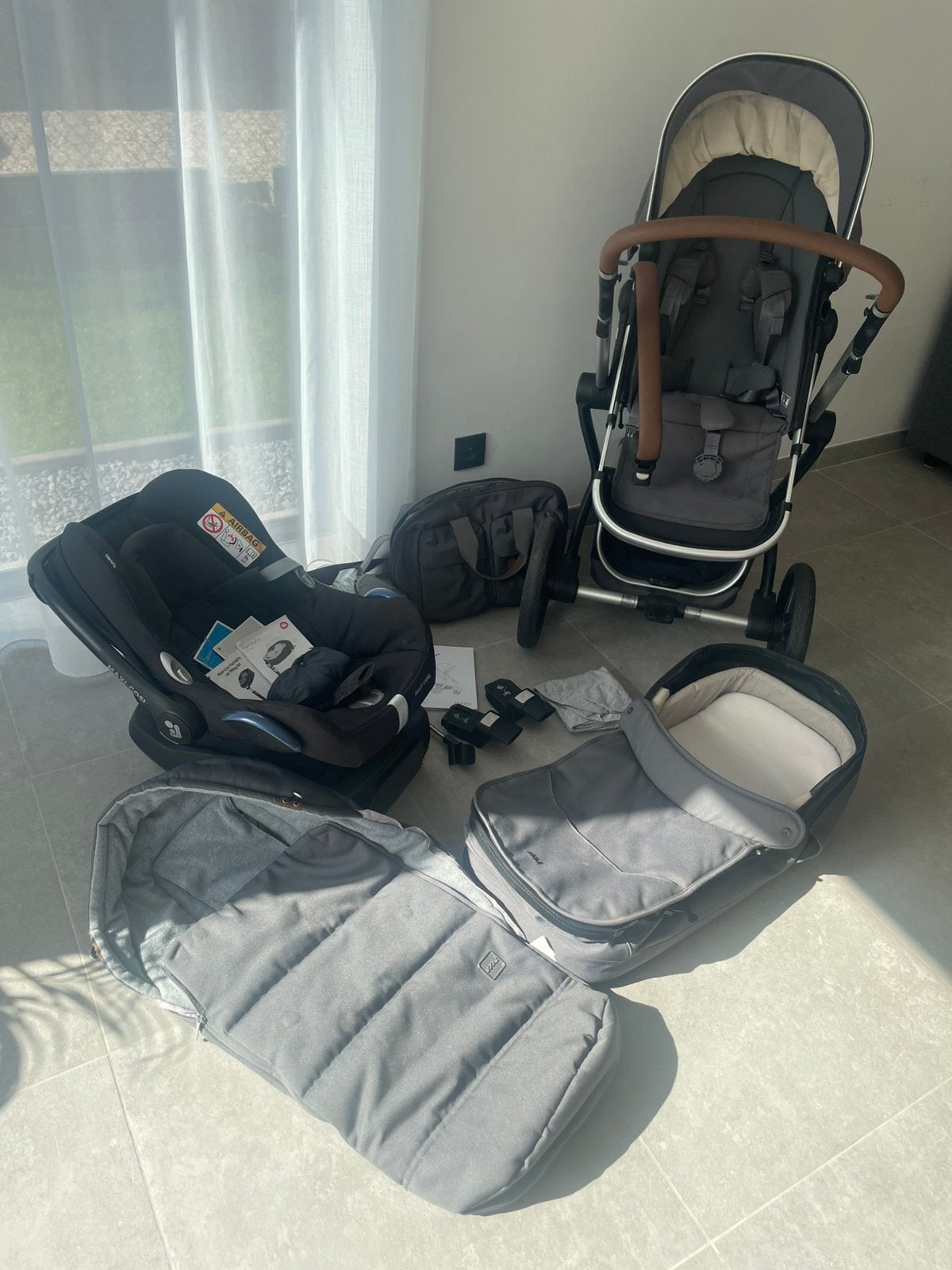 Joolz day + met accessoires, Ophalen, Gebruikt, Combiwagen, Met reiswieg