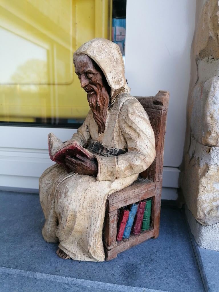 Oud beeldje/boekensteun., Ophalen of Verzenden