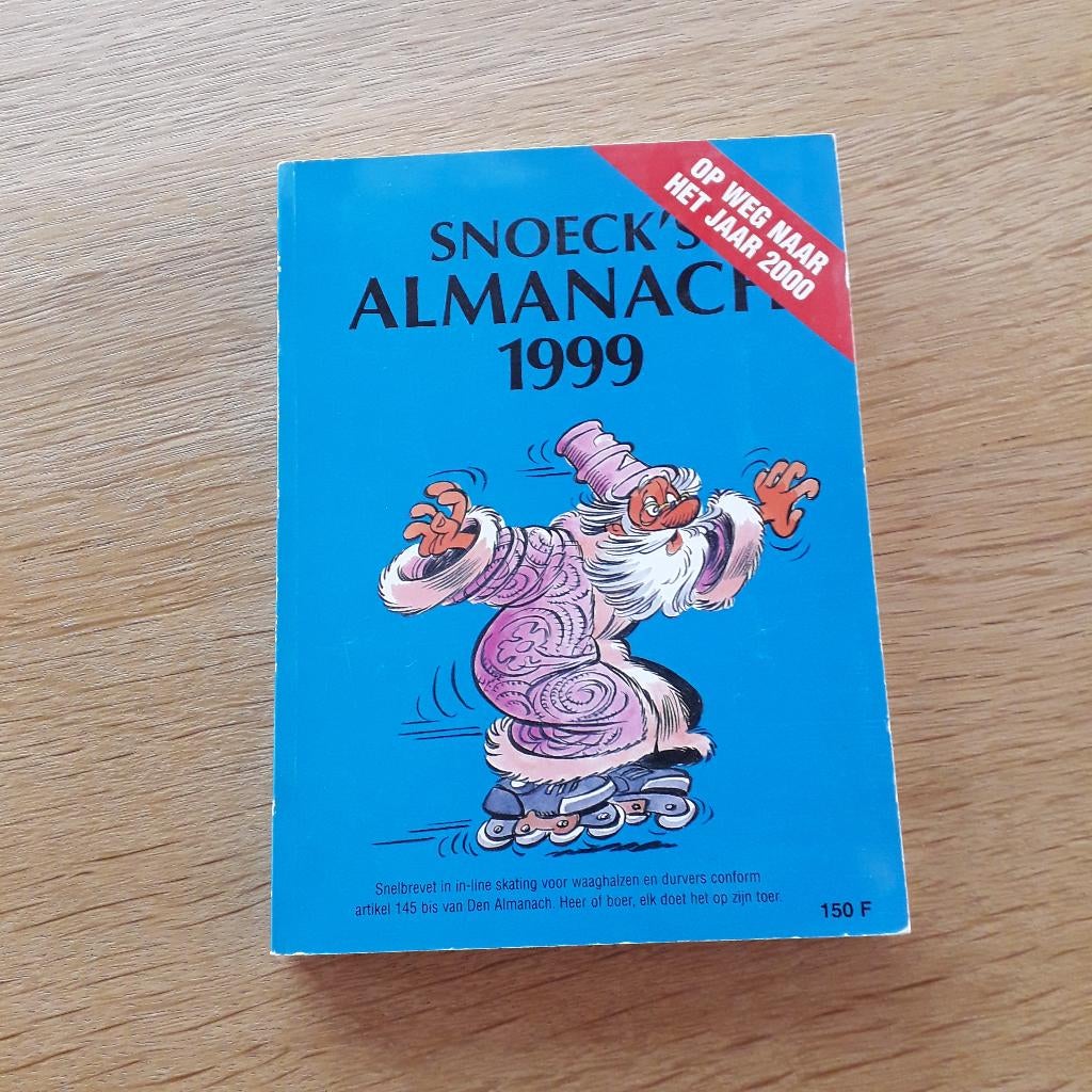 Snoeck's Almanach 1999, uitstekende staat, Boeken, Overige Boeken, Ophalen, Gelezen