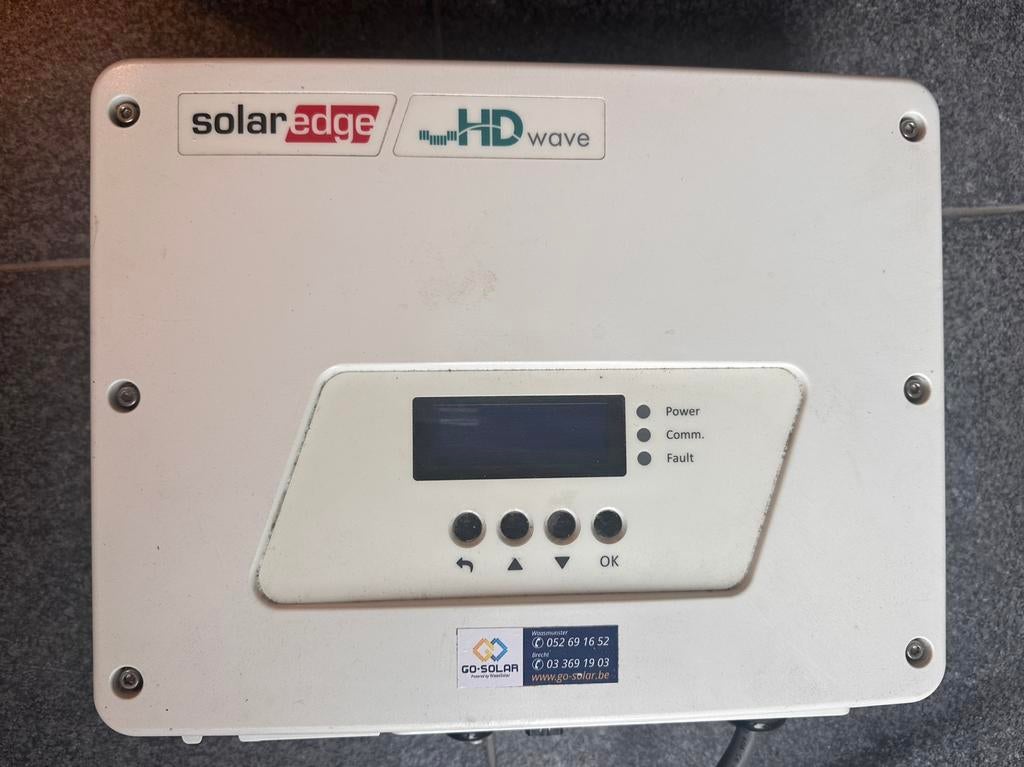Omvormer zonnepanelen Solar Edge SE3500H, Bricolage & Construction, Panneaux solaires & Accessoires, Enlèvement, Utilisé