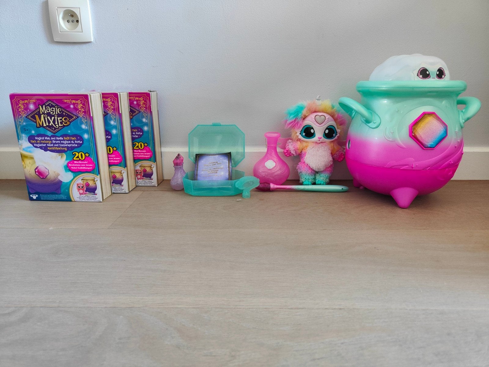 Set Magic Mixies avec 3 packs supplémentaires, Enlèvement