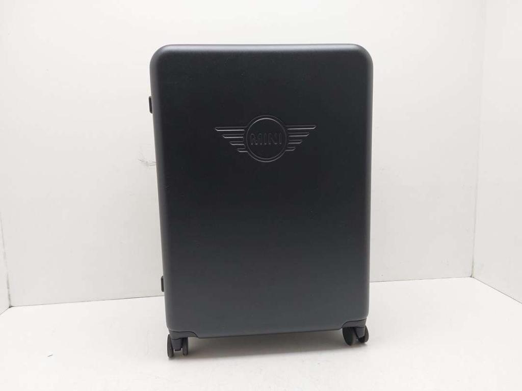 MINI Bagage Trolley - Debossed Black, Enlèvement ou Envoi, 70 cm ou plus, Niet ingevuld, Plastique dur
