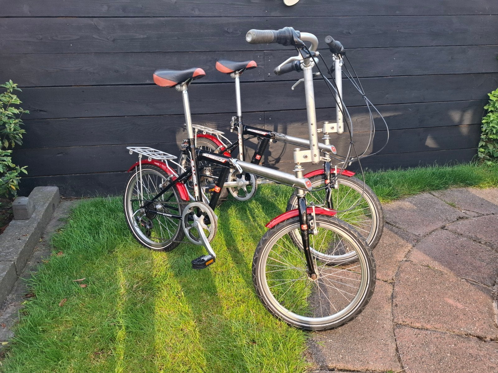 Set van 2 Rambler Stretch Vouwfietsen / Bootfietsen, Gebruikt, Velgrem, Versnellingen, Dames