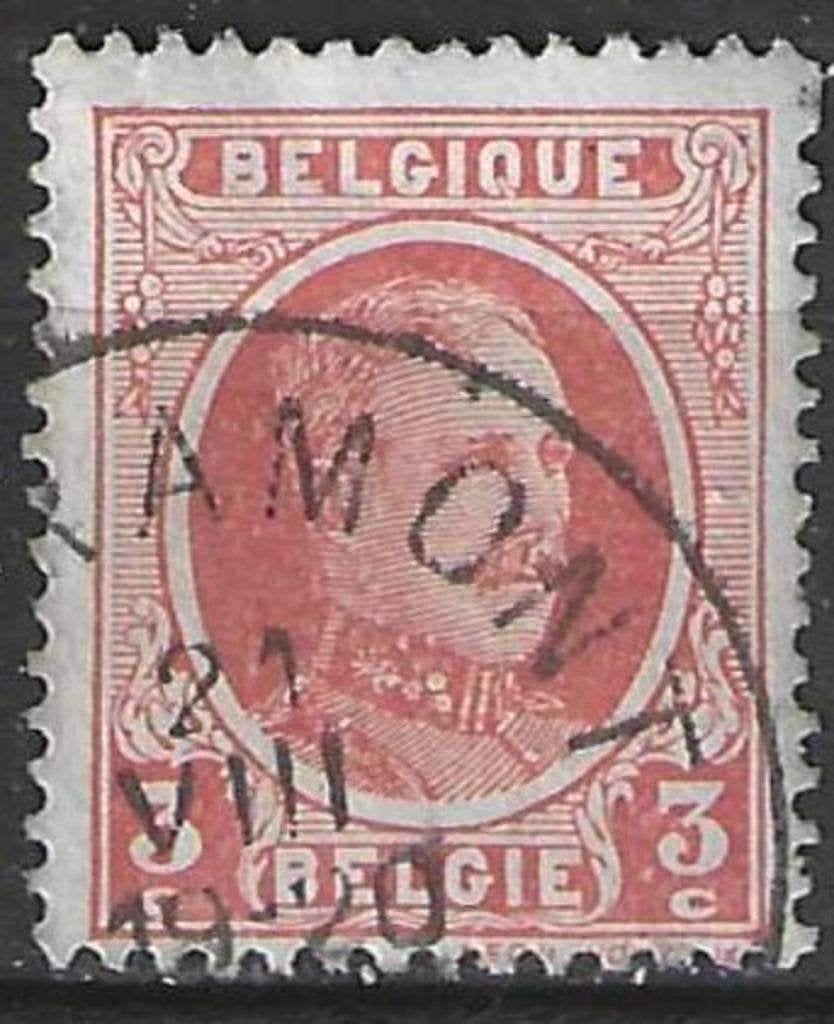 Belgique 1921/1927 - Yvert/OBP 192 - Roi Albert Ier (ST), Envoi, Affranchi, Oblitéré, Maison royale