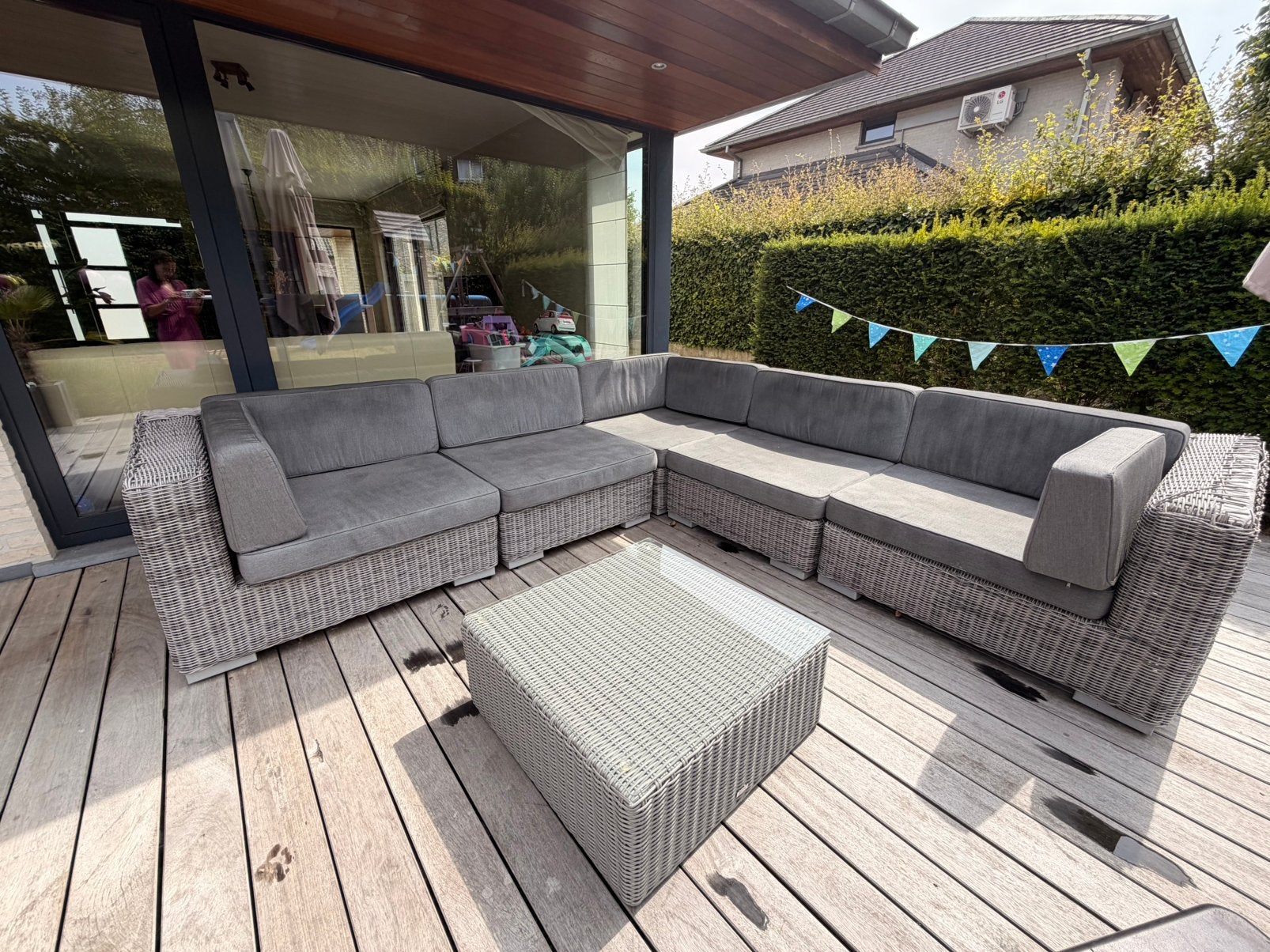 Buiten Lounge, Enlèvement, Utilisé, 6 places, Sets de jardin