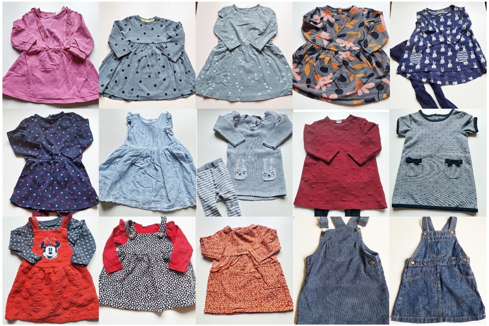 Jurken maat 86 voor 1.5 euro per stuk, Enlèvement, Comme neuf, Taille 86