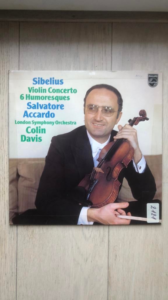 Lp Sibelius Violin Concerto., Ophalen, Zo goed als nieuw