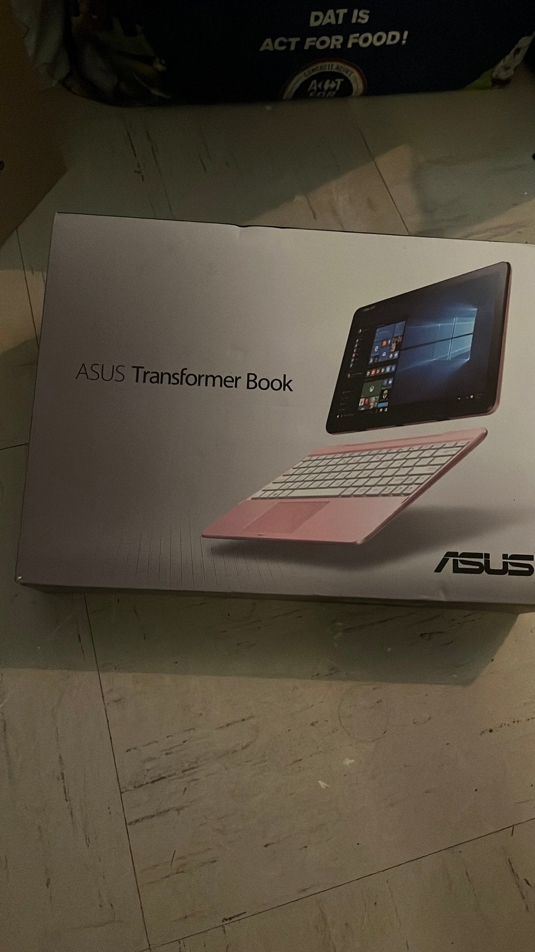 ASUS Transformer Book T101HA – Pour pièces ou réparation, Computers en Software, Windows Laptops, Niet werkend, Minder dan 2 Ghz