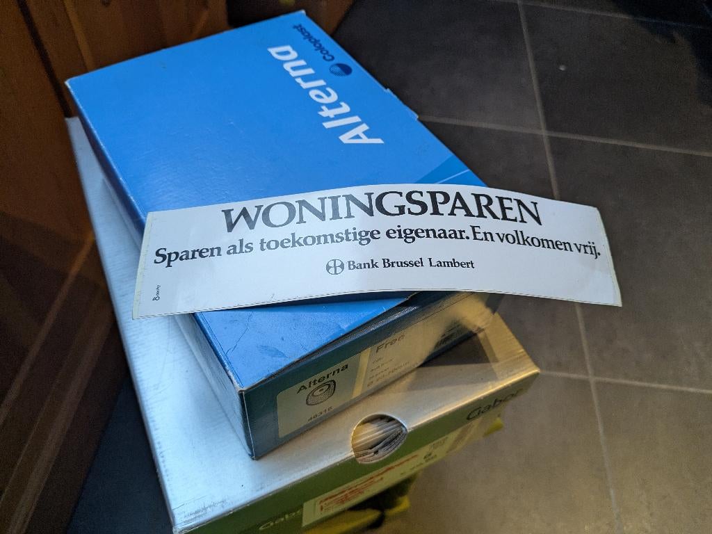 Bank Brussel Lambert, Verzamelen, Ophalen of Verzenden, Zo goed als nieuw, Bedrijf of Vereniging