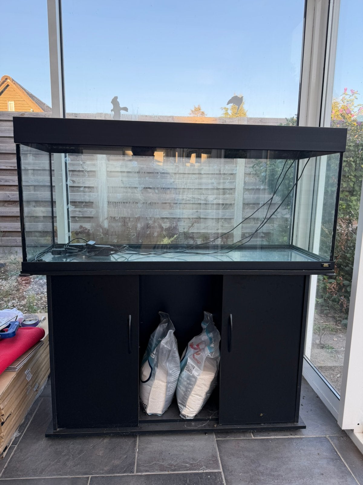 Juwel Rio 240liter aquarium met toebehoren, Gebruikt, Gevuld zoetwateraquarium, Juwel, Ophalen