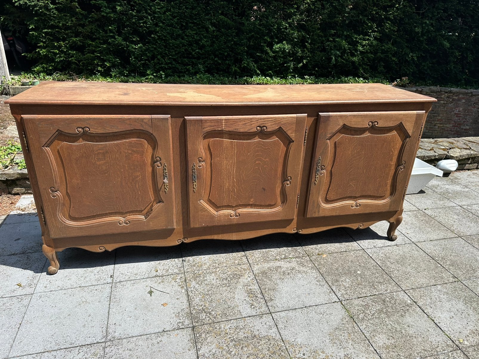 Mooie en degelijke commodekast, Huis en Inrichting, Kasten | Dressoirs, Ophalen, Gebruikt, 150 tot 200 cm, Eikenhout
