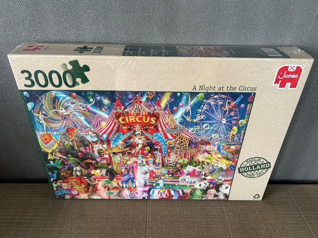 Nieuw! Puzzel Jumbo 3000 stukjes, Enlèvement ou Envoi, Plus de 1 500 pièces, Neuf, Puzzle