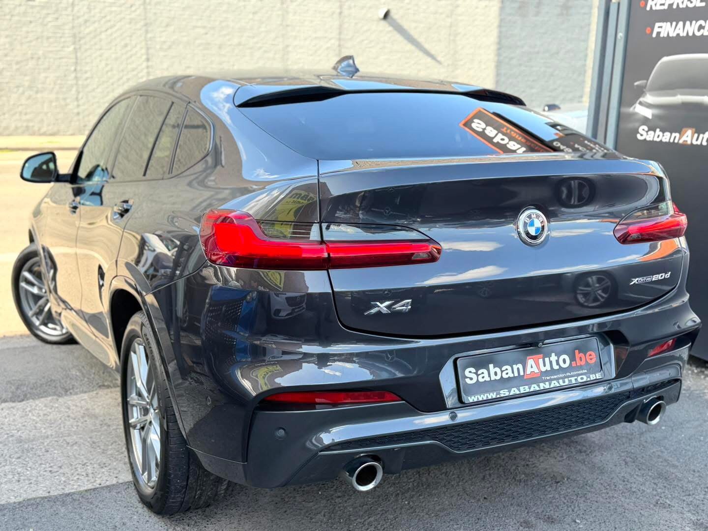Bmw X4 2.0 Diesel X Drive 4x4 AUTOMATIQUE PACK M 2019, Argent ou Gris, Achat, Euro 6, Entreprise