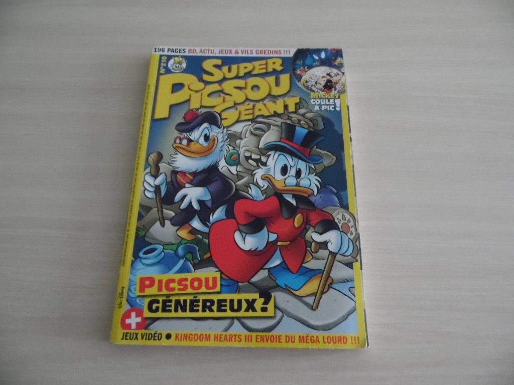 SUPER PICSOU GÉANT  N° 210, Enlèvement ou Envoi, Comme neuf, WALT DISNEY, Une BD