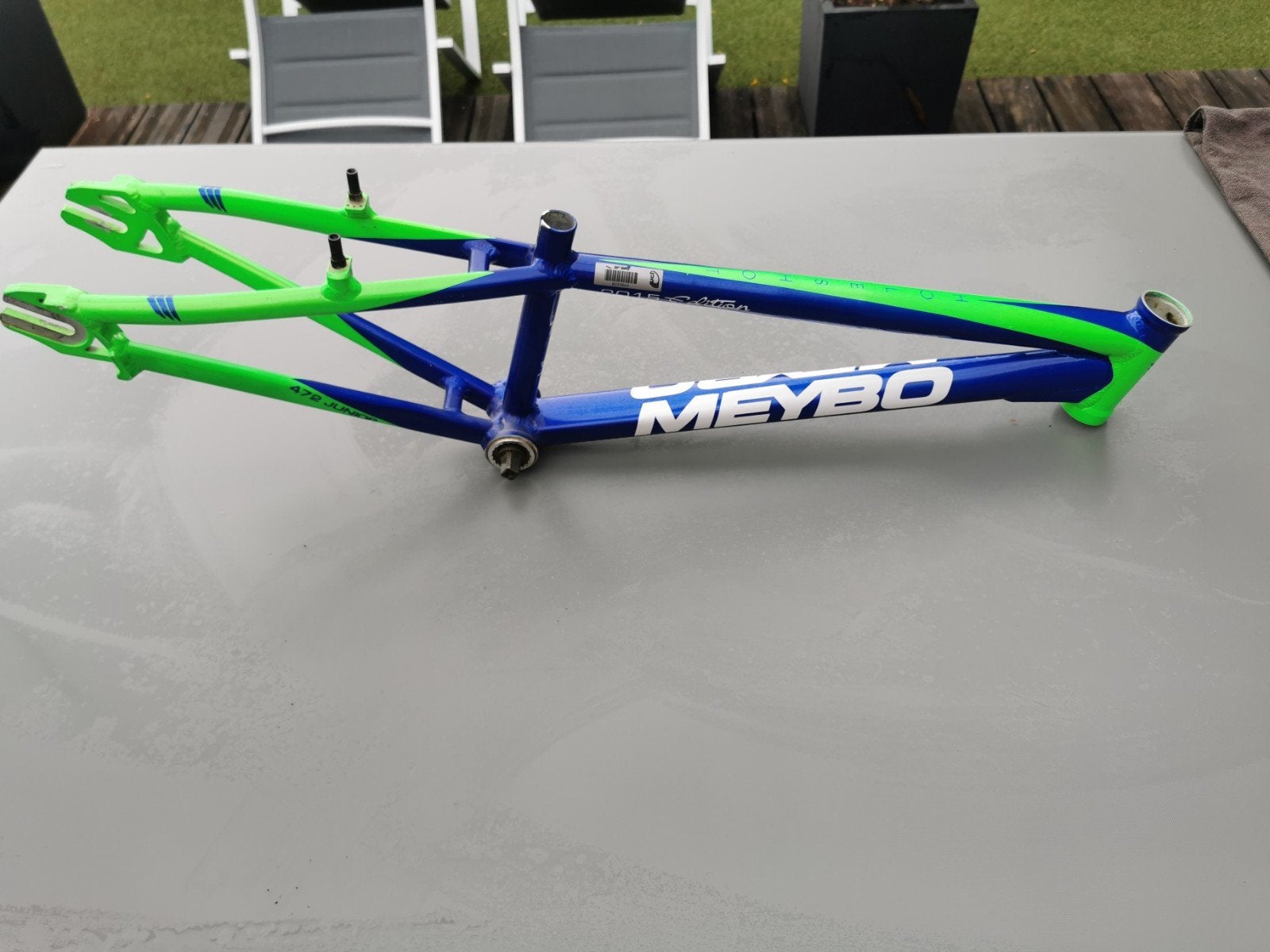 bmx frame, Fietsen en Brommers, Ophalen, Frame, Meybo, Gebruikt