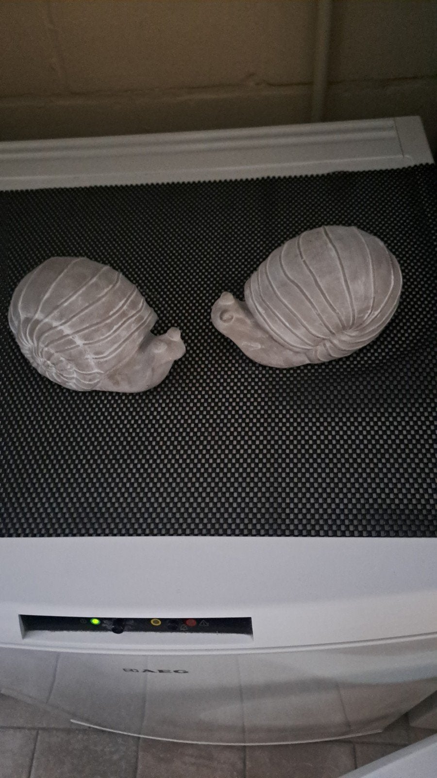Deco slak in beton, Tuin en Terras, Ophalen, Beton