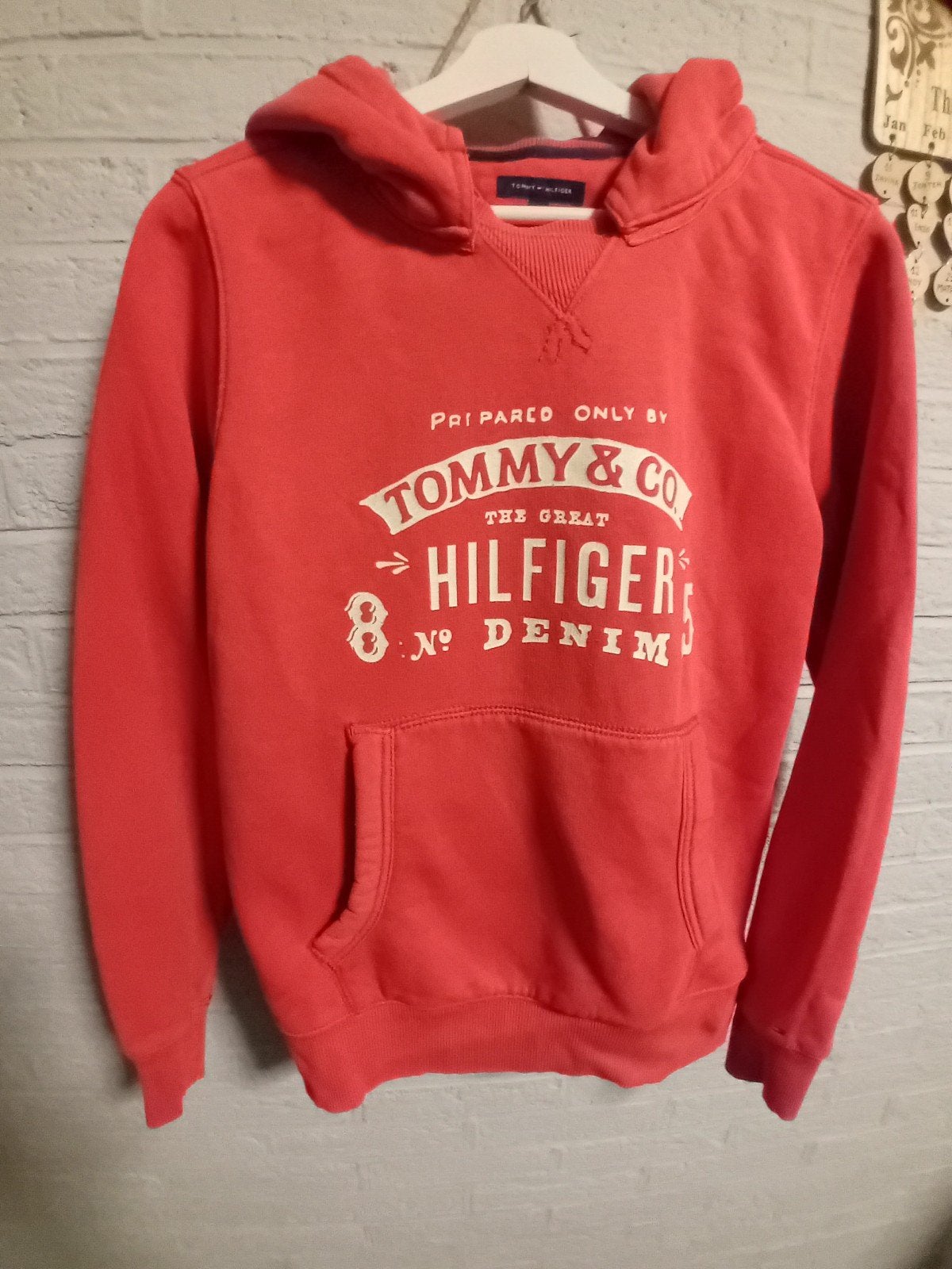 Mooie hoodie merk Tommy Hilfiger maat 152, Ophalen of Verzenden